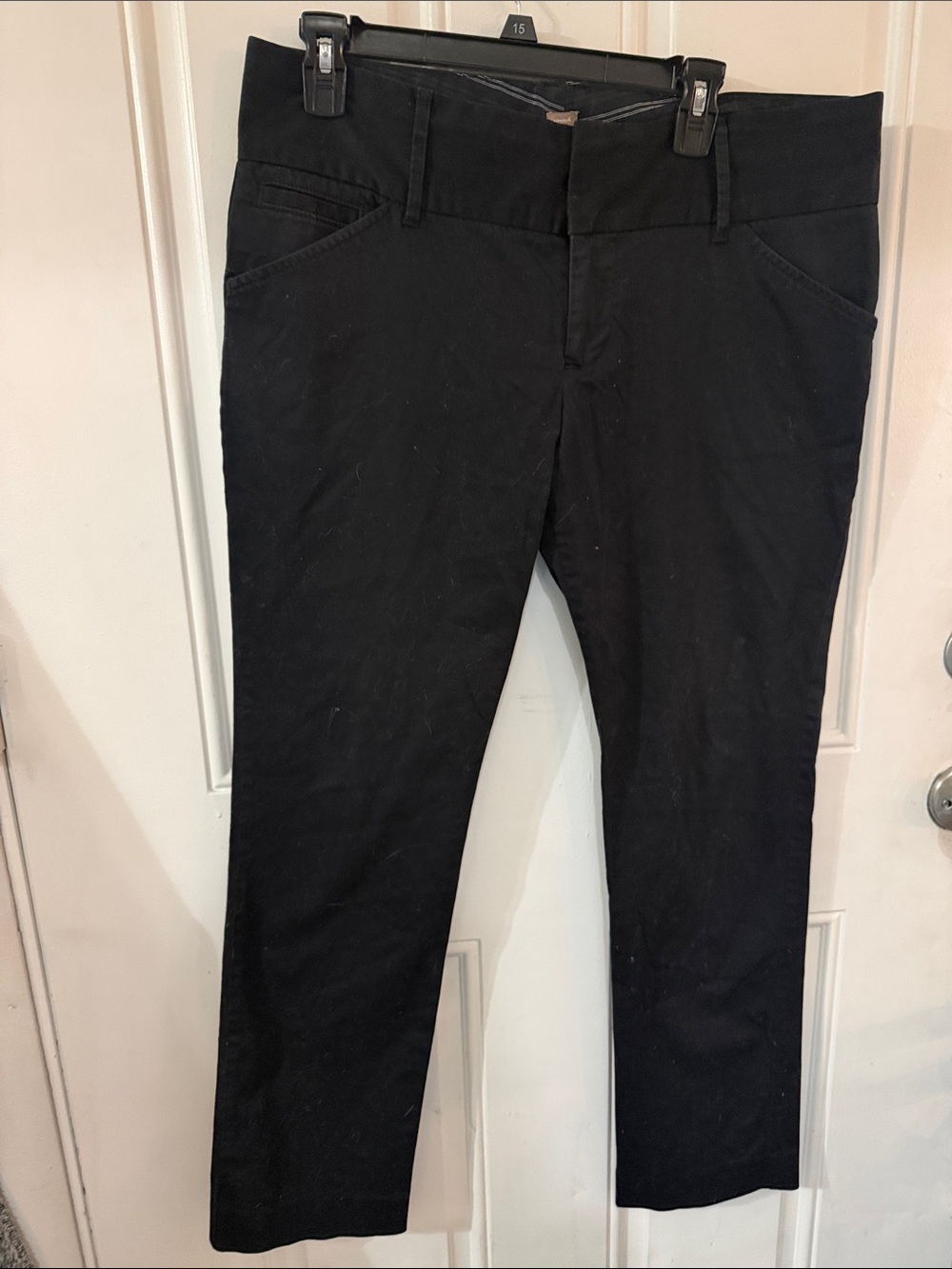 Old Navy Black Straight-Leg Pants